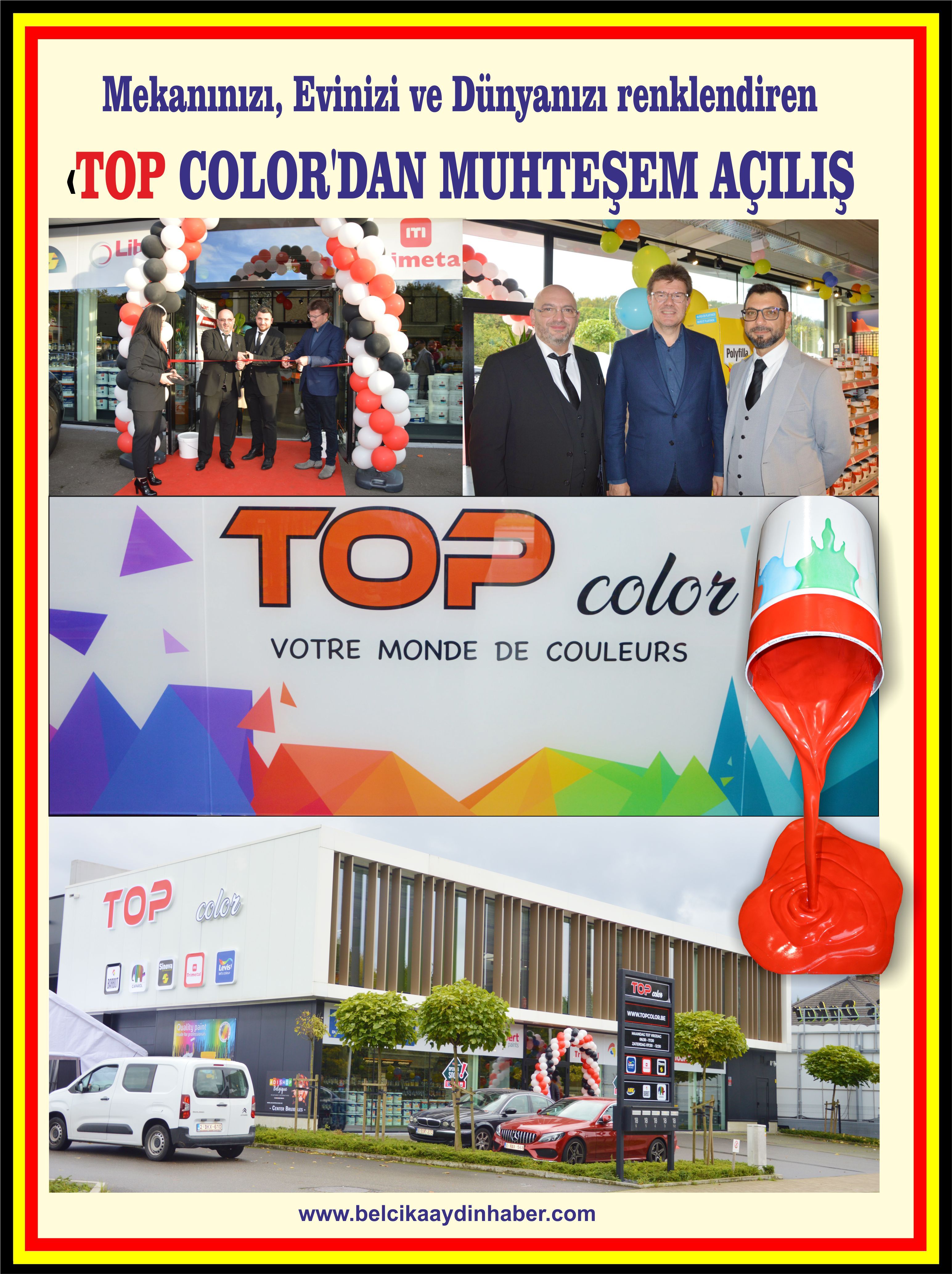 ~~Mekanınızı, Evinizi ve Dünyanızı renklendiren ‘TOP COLOR 2' MUHTEŞEM TÖRENLE AÇILDI