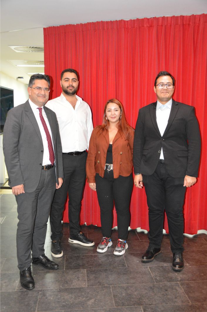~~BİLİM DALINDA ÖDÜL ALAN DR. ÇAĞATAY AYDIN BRÜKSEL’DE ÜNİVERSİTELİLERLE BULUŞTU.