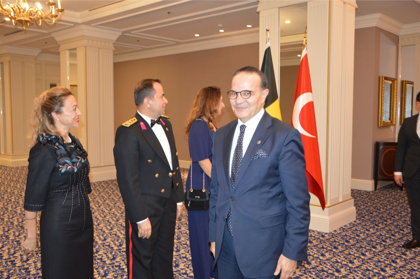 29 EKİM CUMHURİYET BAYRAMI BRÜKSEL’DE RESEPSİYONLA KUTLANDI