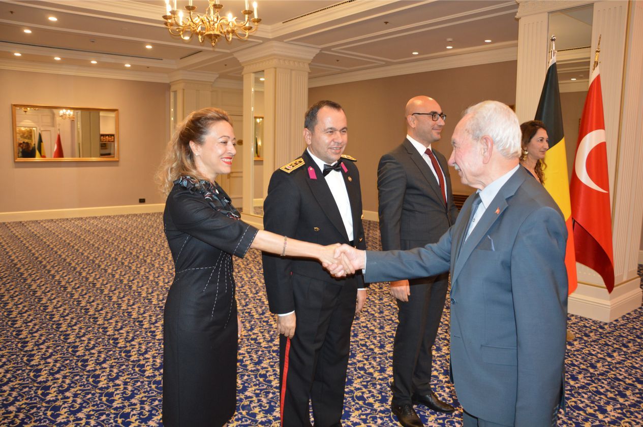 29 EKİM CUMHURİYET BAYRAMI BRÜKSEL’DE RESEPSİYONLA KUTLANDI
