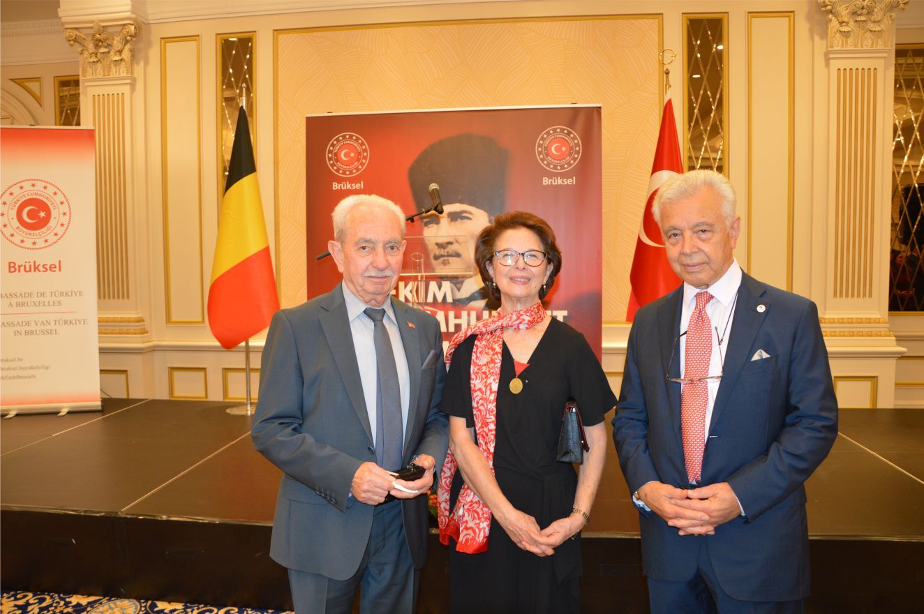 29 EKİM CUMHURİYET BAYRAMI BRÜKSEL’DE RESEPSİYONLA KUTLANDI