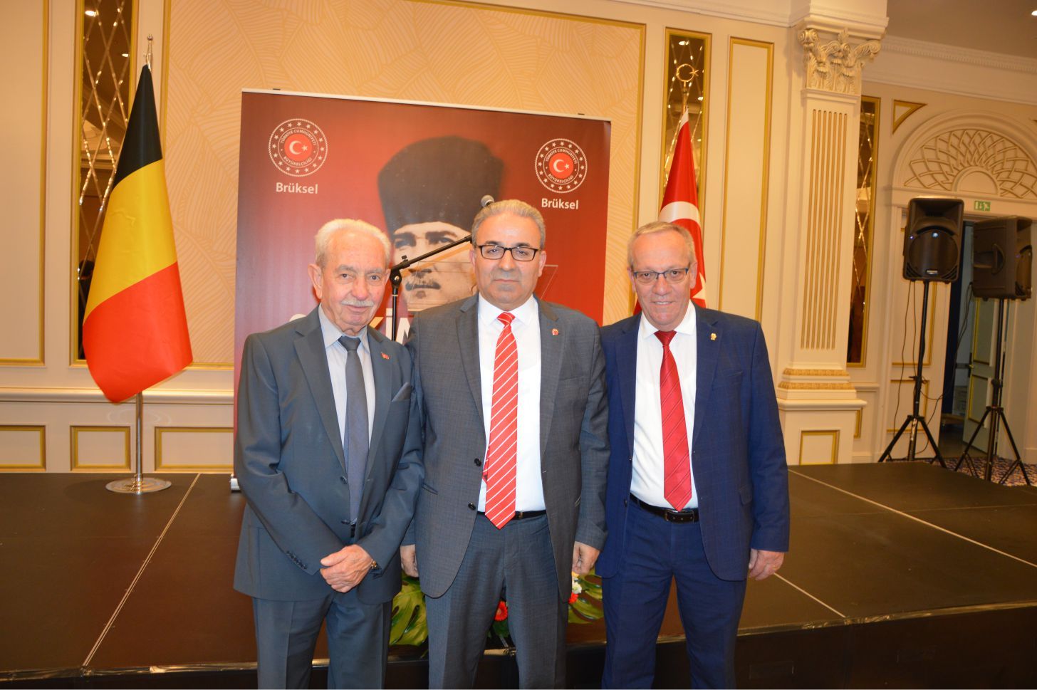29 EKİM CUMHURİYET BAYRAMI BRÜKSEL’DE RESEPSİYONLA KUTLANDI