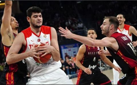 A Milli Erkek Basketbol Takımı, Belçikaâ€™yı farklı geçti!