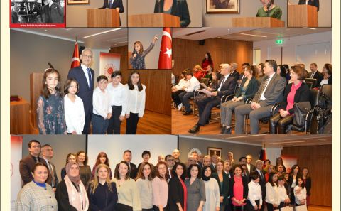 24 KASIM ÖĞRETMENLER GÜNÜ BRÜKSELâ€™DE KUTLANDI