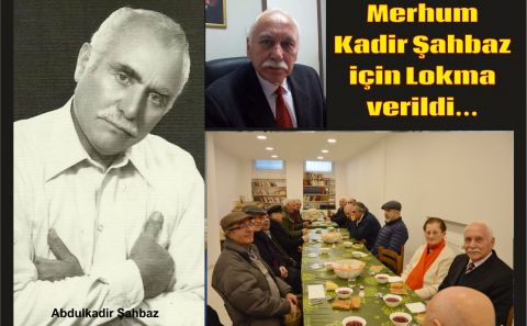MERHUM KADİR ŞAHBAZ VEFATININ 25. YILDÖNÜMÜNDE ANILDI