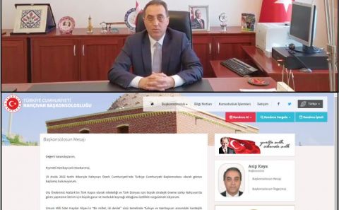Nahçivan Özerk Cumhuriyeti Türkiye Cumhuriyeti Başkonsolosu Asip Kaya 'Belçika Türk toplumuna selamlarını iletti.