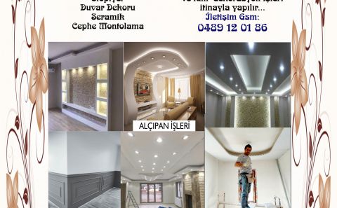 K.R.C DEKORASYON HİZMETLERİYLE GÖZ DOLDURUYOR