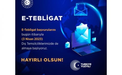 Ulusal Elektronik Tebligat Sistemi açıldı. Tebligatlar artık elektronik ortamda alınabilecek. 