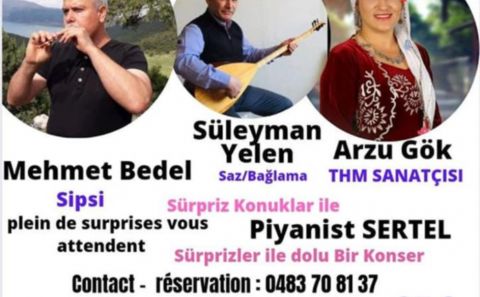 BRÜKSELâ€™DE AÇILAN BURDUR SERGİSİNE DÜN SANATÇILAR KATILDI, BUGÜN İSE KONSER VERCEKLER