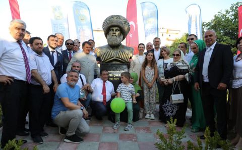 SİLİVRİ’DE ŞEYH ŞAMİL BÜSTÜ VE PARKI HİZMETE AÇILDI