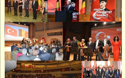 BRÜKSEL BÜYÜKELÇİLİĞİ MUHTEŞEM BİR CUMHURİYET BAYRAMI KONSER VE RESEPSİYONUNA İMZA ATTI