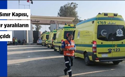 Mısır'ın Refah Sınır Kapısı, Gazze'deki ağır yaralıların tahliyesi için açıldı
