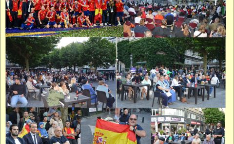Saint josseliler EURO 2024'ün Maçlarını Büyük Ekrandan birlikte izlediler