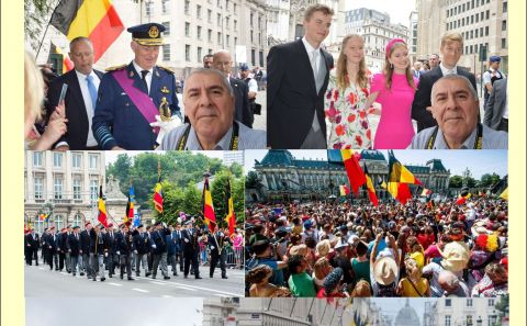 BELÇİKA '21 TEMMUZ ULUSAL BAYRAMI'NIN 193. YILINI COŞKUYLA KUTLADI