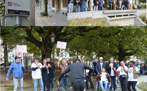 SİYASİLER ‘YÖNETİCİLERİN ‘25 NOLU TRAM’IN İPTALİNİ PROTESTO ETTİLER.