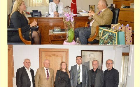 ‘BTMB’ T.C. ANVERS BAŞKONSOLOSU YÜCEER’E NEZAKET ZİYARETİNDE BULUNDU