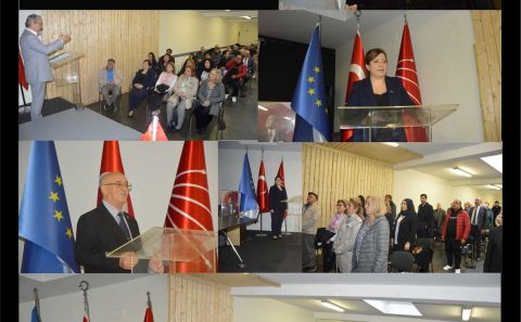 ‘TÜRKİYE CUMHURİYETİ’MİZİN BANİSİ ATATÜRK CHP BELÇİKA BİRLİĞİNDE BİR PANEL İLE ANILDI...