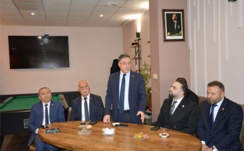 AK PARTİ YOZGAT MİLLETVEKİLİ AV. YUSUF BAŞER BELÇİKALI TÜRKLERLE BULUŞTU