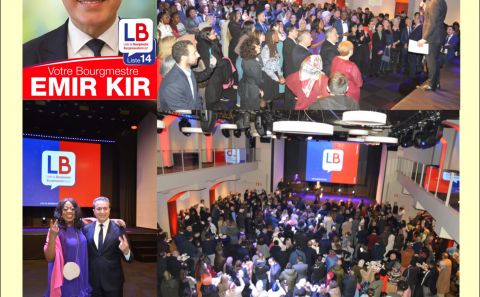 Saint Josse Belediye Başkanlık Listesi  Festival Akşamında Coşku Büyüktü...