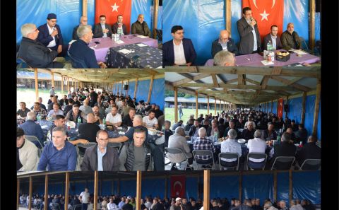 MERHUM H. CEMAL SALAZ'IN  TAZİYE MECLİSİNDE  DUYGULU ANLAR YAŞANDI
