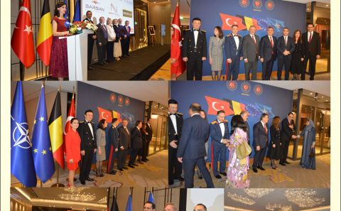 CUMHURİYET BAYRAMI BRÜKSEL›DE COŞKULU BİR RESEPSİYONLA KUTLANDI