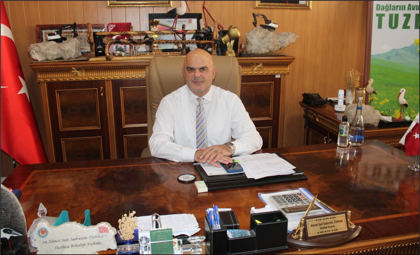 Iğdır/Tuzluca İlçesi Belediye Başkanı Ahmet Sait Türkan: " İlçemiz, antik çağlara uzanan tarihi ve  doğası ile önemli bir Turizm Merkezdir... "