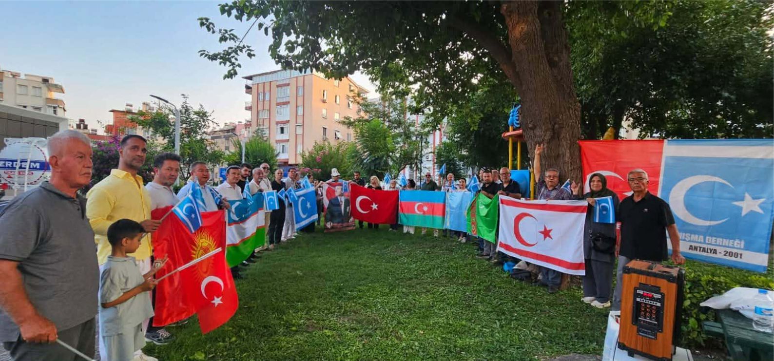 Antalya’da 14 Temmuz 1959 Kerkük  Türkmen Katliamı Şehitleri  anıldı