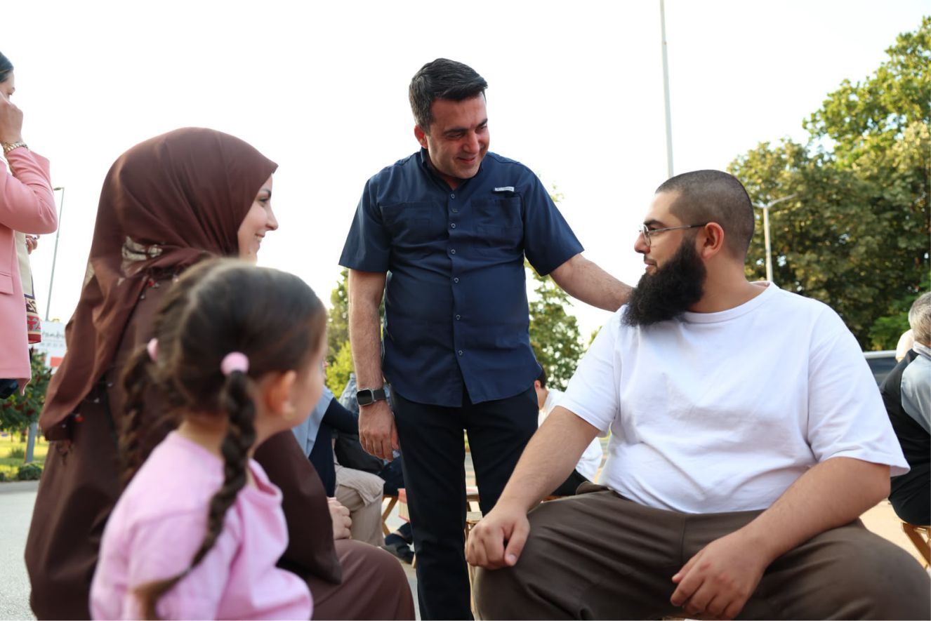 YTB Başkanı Abdulhadi Turus, Memleket Yolu’nda Vatandaşlarla Niş’te Buluştu