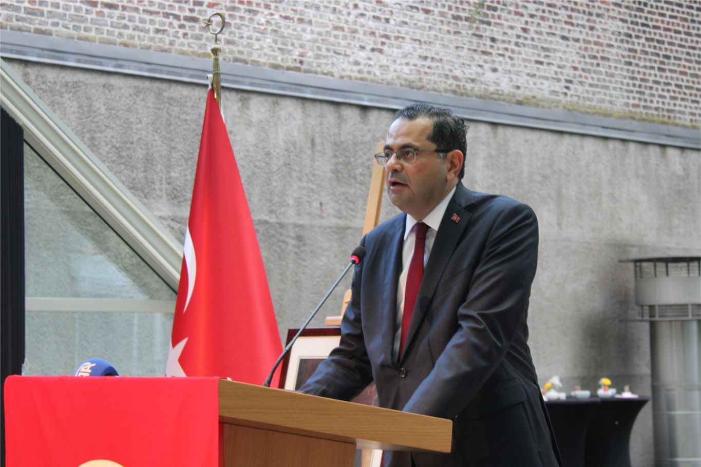 Brüksel'de 30 Ağustos Zafer Bayramı resepsiyonu düzenlendi