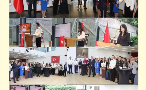 Brüksel'de 30 Ağustos Zafer Bayramı resepsiyonu düzenlendi Brüksel'de 30 Ağustos Zafer Bayramı resepsiyonu düzenlendi