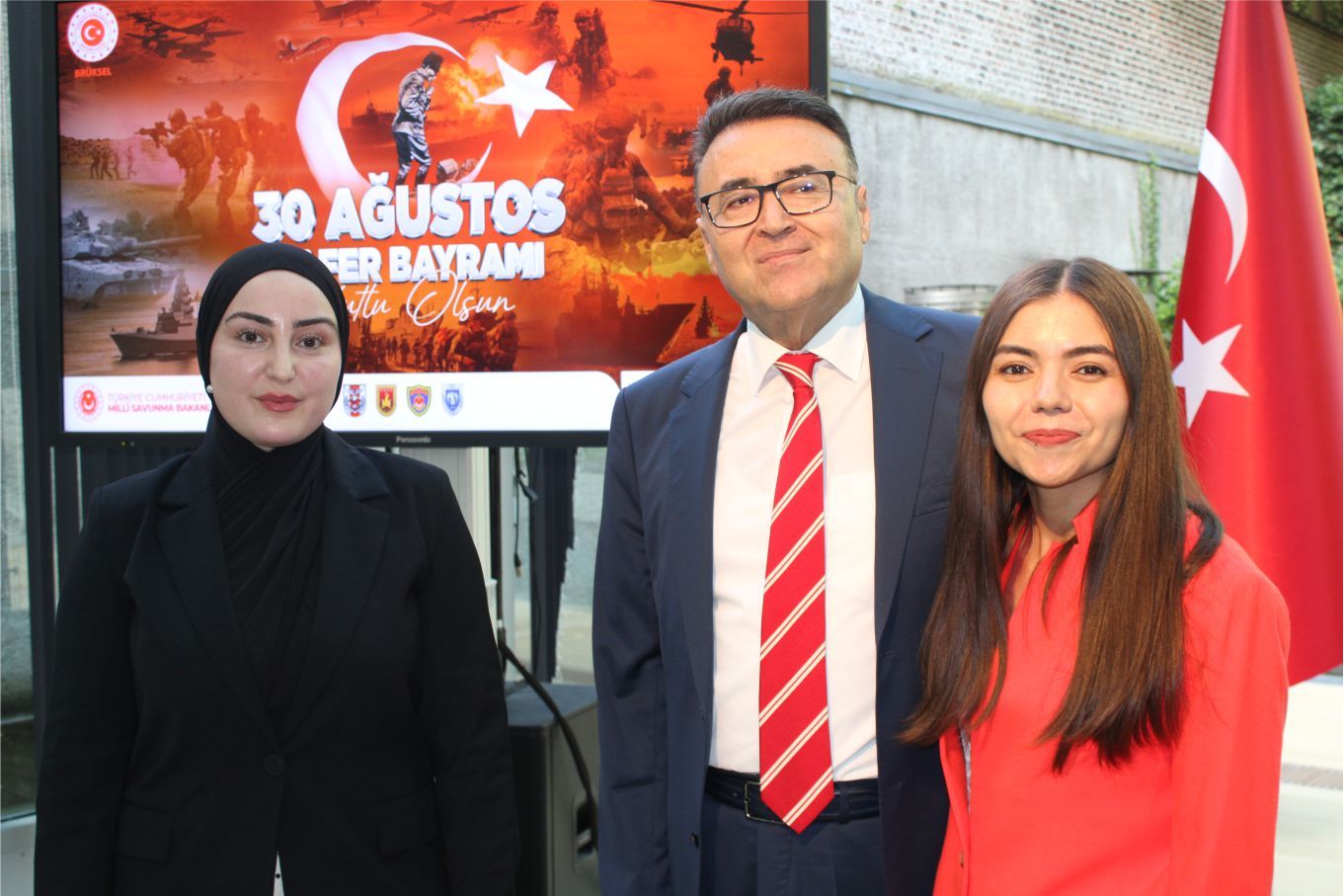 Brüksel'de 30 Ağustos Zafer Bayramı resepsiyonu düzenlendi