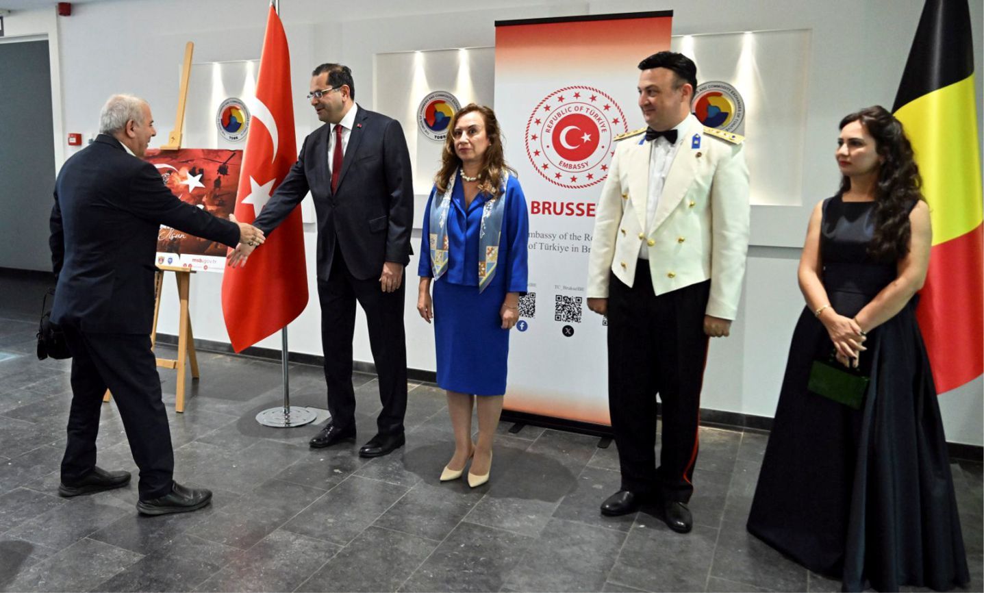 Brüksel'de 30 Ağustos Zafer Bayramı resepsiyonu düzenlendi