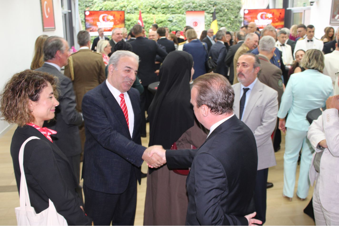 Brüksel'de 30 Ağustos Zafer Bayramı resepsiyonu düzenlendi