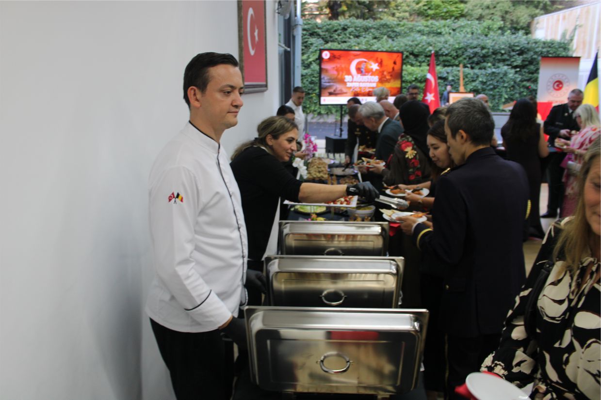 Brüksel'de 30 Ağustos Zafer Bayramı resepsiyonu düzenlendi