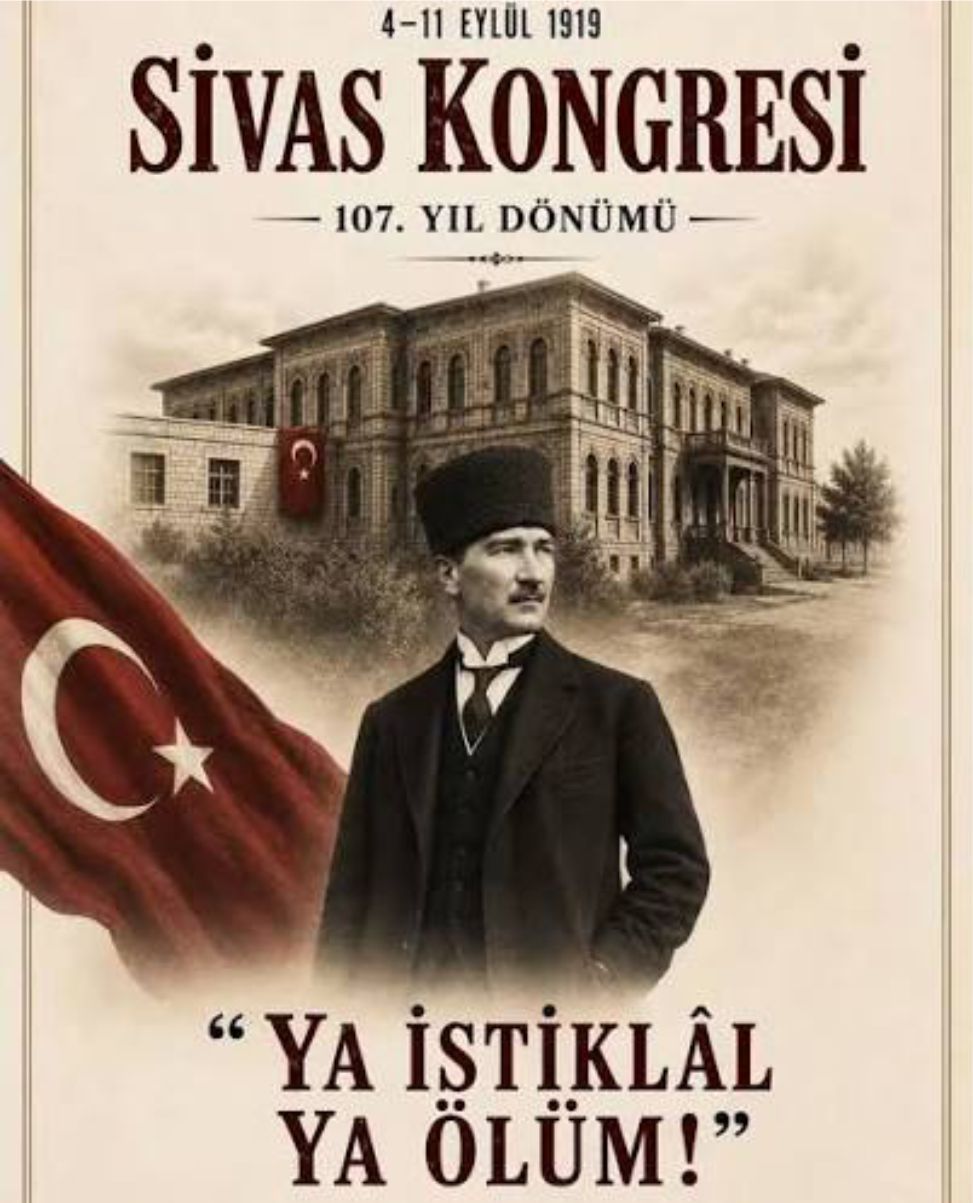 Sivas Kongresi'nin 107. yıl dönümü çeşitli etkinliklerle kutlanıyor