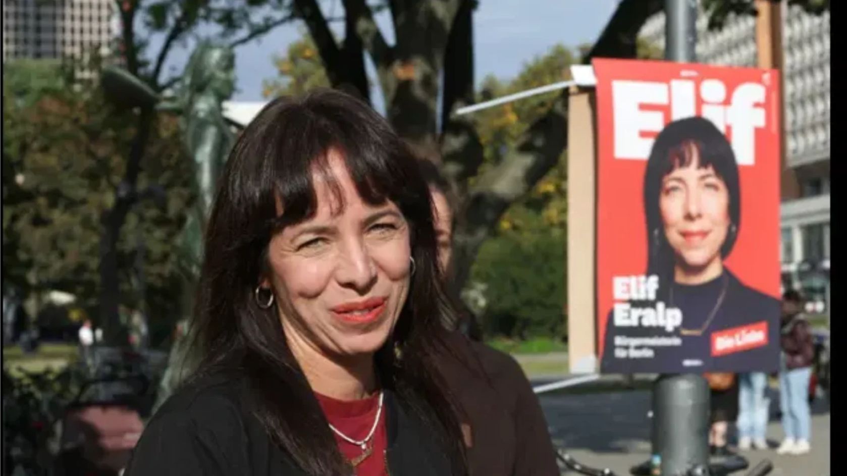 Almanya'da Berlin eyalet meclisi seçimini, başbakanlığa Elif Eralp'i aday gösteren Sol Parti kazandı