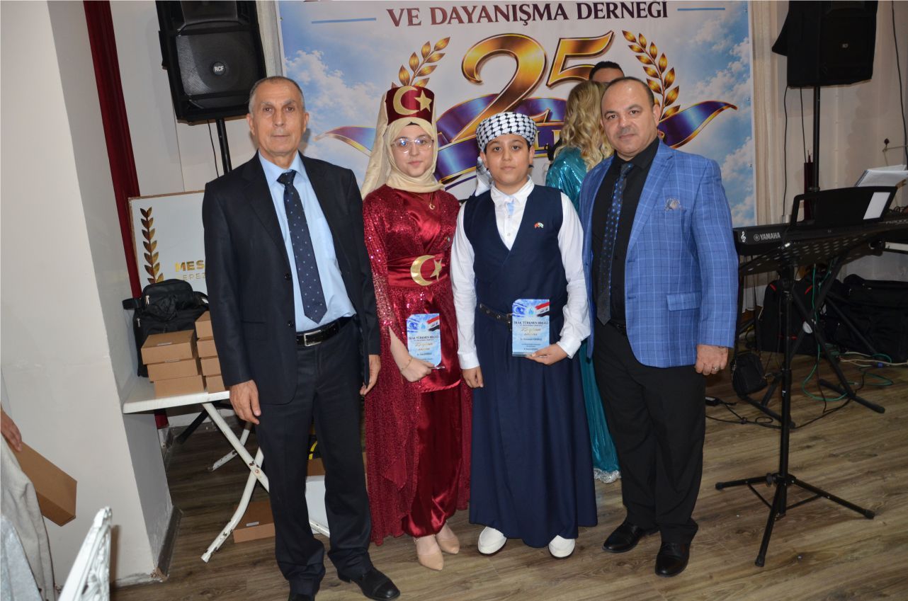 Irak Türkmen Birliği 25. yaşını coşkuyla kutladı