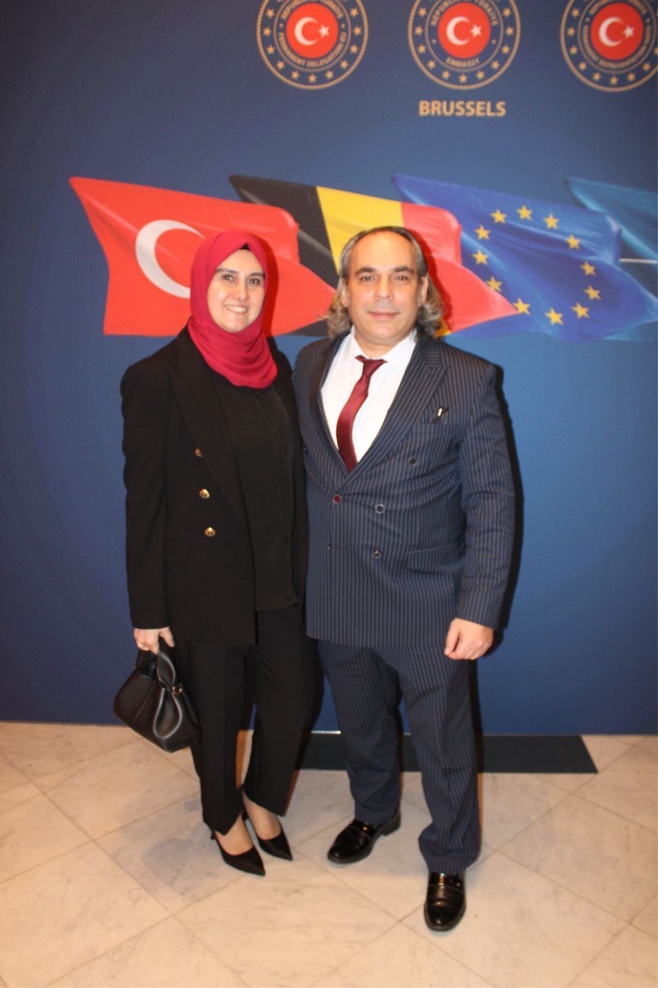 Brüksel'de Türk temsilcilikleri, Cumhuriyet Bayramı için ortak resepsiyon verdi